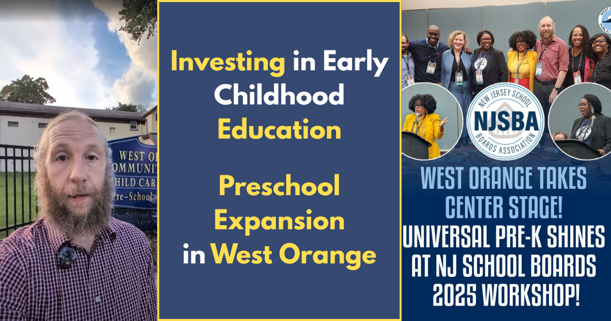 Investing in Early Childhood Education: Preschool Expansion In West Orange
